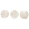 Plate Beads 100 x Mother of Pearl Bowl Round 35