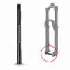 Bike Bicycle Front Hubs Tube Shaft Fork Thru Axle Lever
