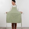Now Designs Cotton Chef's Kitchen Apron, Solid Sage Green 28
