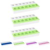 3 x Wellgro® tablet box for 7 days, 2 compartments
