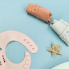 Eimmabey Silicone Bibs for Babies and Toddlers 2 Sets Feeding