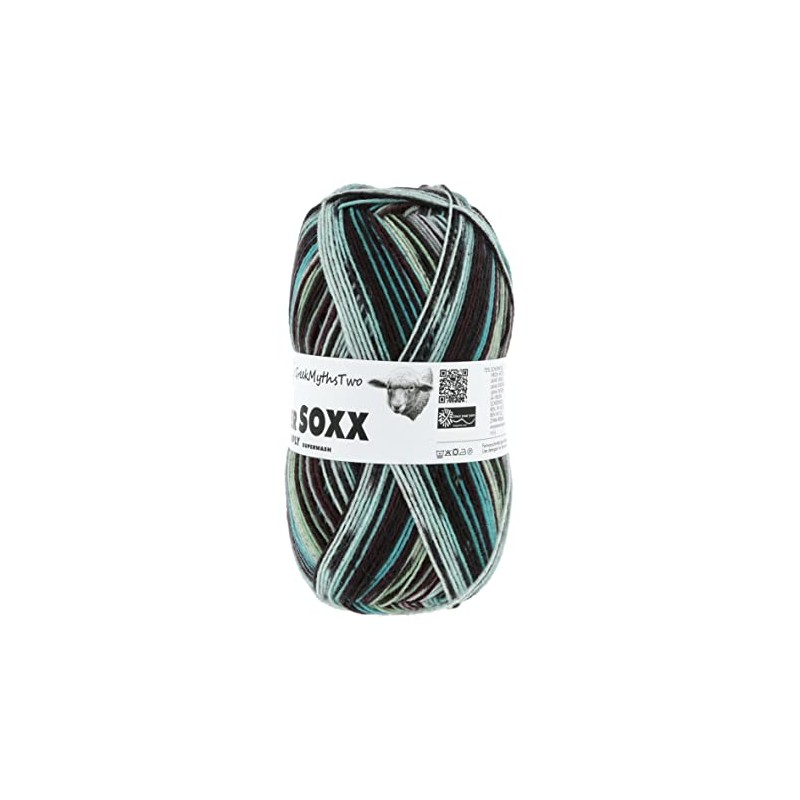Lang Yarns - Super Soxx Colour 4-ply 0394 Turquoise Green
