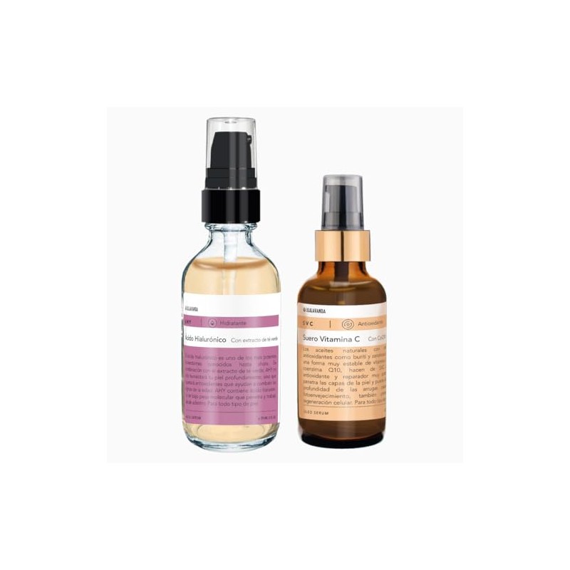 LilaLavanda – Kit Sueros Antioxidantes: AHY + SVC – 59+28