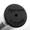 Karma V-Cord Golf Grip, Black/Black Standard Size