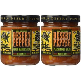 Desert Pepper (Peach Mango Salsa, Medium) (16oz, 2)