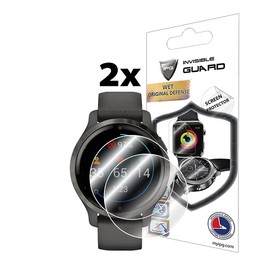 IPG for Garmin Venu 2S Smartwatch Screen Protector (2 Units) Invisible Ultra HD Clear Film Anti Scratch Guard-Smooth/Self-Healing/Bubble -Free for Venu 2S