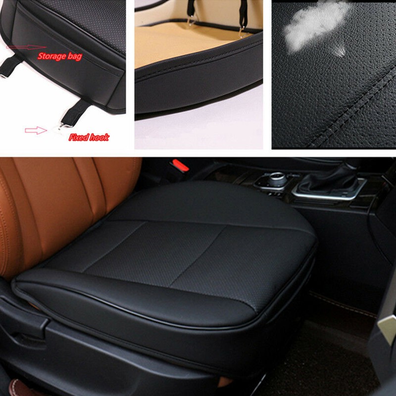 PU Leather Car Replacement Seat Cushion Pad Front Seat Protector