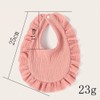 SZJIAHTM 4 Pack Of Newborn Toddler Soft Cotton Teething Bib