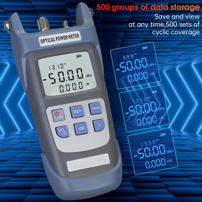 Duogalia Fiber Optical Power Meter with 1mW Light Source SC