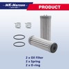 MIA881446 Hydrostatic Transmission Filter with Spring O-Ring Compatible with J