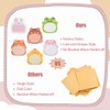 32 Pack Animal Themed Sticky Notes, SHAIDOJIO 800 Sheets Cute
