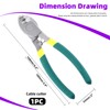 Swpeet 1PCS Heavy Duty Stainless Steel 10 Inch Cable Cutters,