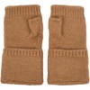 styleBREAKER 09010052 Women's Fingerless Knitted Gloves Plain with Waistband Warm