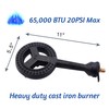 ARC G20S Heavy Duty Cast-Iron Burner Head up to 65,000