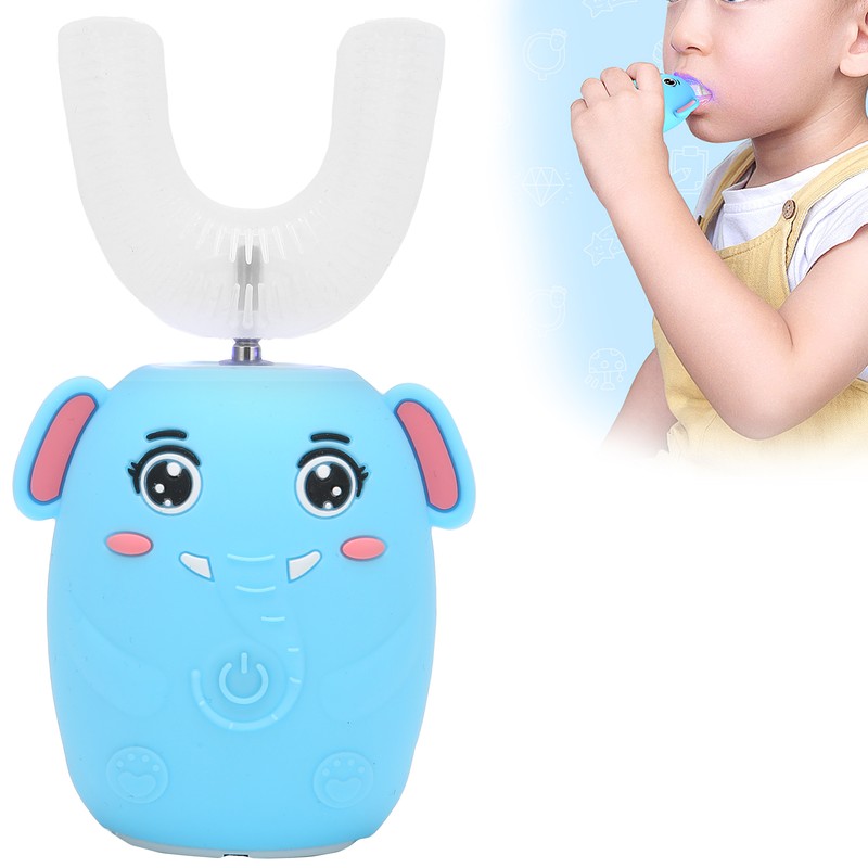 Automatic Toothbrush Cartoon Modeling Electric Toothbrush With UShaped Head for