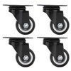 4PCS 1.5 Inch Universal Wheel 360° Rotation Heavy Caster Silence