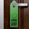 trendaffe - Do not disturb or come in door hanger
