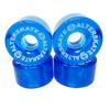 Alterskate Longboard Cruiser 65mm 78a Wheels (Translucent Blue)