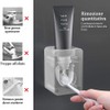 Toothpaste Squeezer Holder, 2 Pieces Automatic Toothpaste Squeezer, Wall Mounted