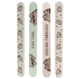 Puckator Pusheen The Cat Nail File - Strong Files for Acrylic Natural and Gel Nails - Nail Filer Sander Shaper Care Kit Set for Women - Beauty Products - Manicure Nailfile