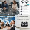 Meagtlva AI Translation Earbuds Real Time,3 in 1 Translator Earphones