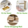 2 Pcs Bathroom Sink Overflow Cover Basin Trim Brass Insert