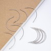 Pack of 12 curved needles, curved needles, thin needle, upholstery