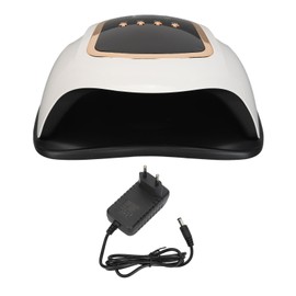 Nail Gel Dryer 42pcs Light Chips Strong Power Quickly Drying Nail Polish Curing Lamp 100‑240V EU Plug