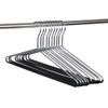 10 Metal Hangers Quality Heavy Duty Metal Coat Hangers with