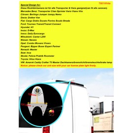 Dynavsal Rear View Camera Transporter IP67 Waterproof HD Night Vision Car Reversing Camera Replacement for Citroen Berlingo Jumper Jumpy Nemo Dacia Dokker Fiat Cargo Doblo Ducato Fiorino Scudo Strada