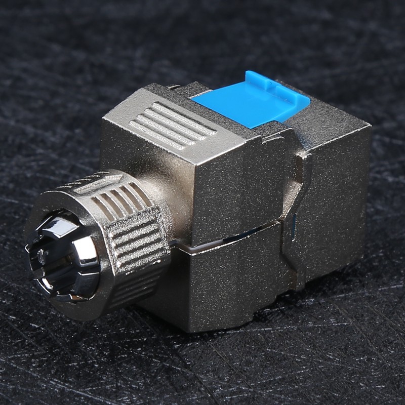 CAT8 Module Computer Network No Punch Down Tool Shielded RJ45