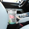 Don't Make Me Put My Foot Down Pink Flamingo Stainless