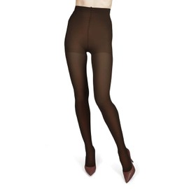 Melas Control Top Opaque Tights for Women, Comfortable and Smoothing Tummy Control Tights, 60 Denier - Sizes Small-Q2