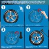 JiiinMiiin TR412 100pcs Air Valve Rubber Valve with Valve Core
