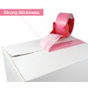 BOMEI PACK Pink Packing Tape with Dispenser, 2.6 Mil 1.88