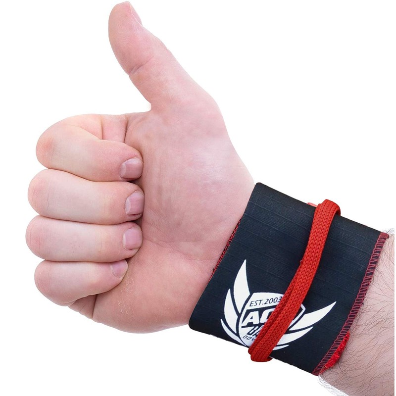 AQF Wrist Wraps Weight Lifting Straps Gym Training Support Strenght