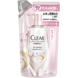 CLEAR Natural Gloss Scalp Shampoo Refill, 10.6 oz (300 g) x 1