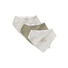 VERTBAUDET Babylon TU Cotton Gauze Bibs (Pack of 3)
