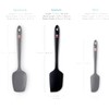 DI ORO Silicone Spatula - 600°F Heat-Resistant Rubber Kitchen Spatula