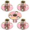 M METERXITY 5-Pack M12x25mm T-Nuts Galvanized Carbon Steel Tee Nut