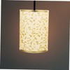ORFOFE Fixture Decorative Fabric Lamp Shade Circle Shape for Table