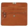 Gusti Rani Leather Wallet Purse Clutch Women's Vintage Leather Brown