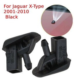 2x Windscreen Wiper Washer Jets Nozzle Left & Right For Jaguar X-Type 2001-2010 C2S16868 CS2 16868