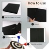 Dart Board Wall Protectors 36''x24'': Large Dartboard Surround Backboard Behind