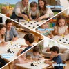 Magnet Game with 32 Stones, Magnetic Chess Game with String,