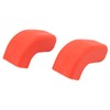 Akozon 1 Pair Bumper Tow Hook Cover Cushion Replacement Tow