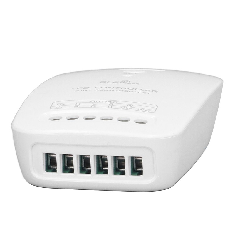 LED Controller DC9V‑24V Bluetooth Mesh RGB CCT 2 in 1