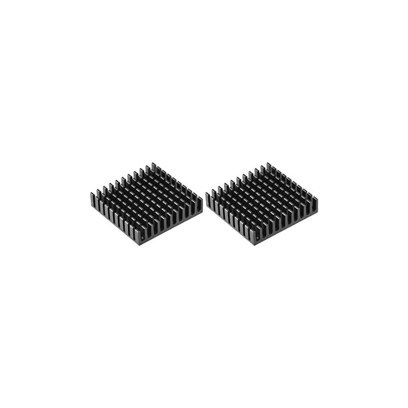 sourcing map Heatsink with Cross-shaped Notches for MOS GPU IC