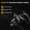 ROADFAR Turn Signal Switch Multi-Function Combination Switch, Push Button, Black,