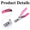 Stainless Steel Nail Clippers Tip Cutters Nail Tip Cutter Precise